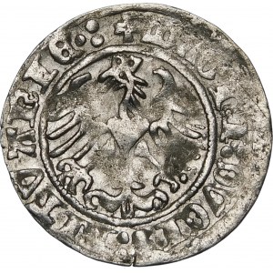 Zikmund I. Starý, půlpenny 1515, Vilnius - třípenny - vzácné