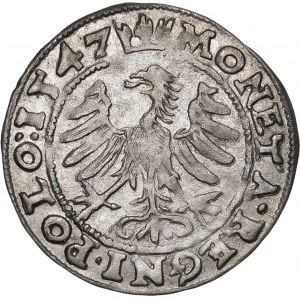 Žigmund I. Starý, Grosz 1547, Krakov - S-T - krásny