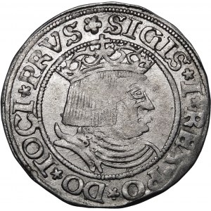 Sigismund I the Old, Penny 1530, Torun - from the right