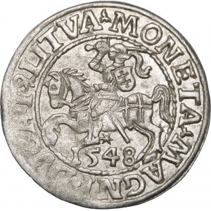 Žigmund II August, polgroš 1548, Vilnius - Roman I, LI/LITVA