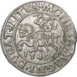 Zikmund II August, půlgroš 1549, Vilnius - 9 Pogon, LI/LITVA