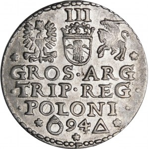 Sigismund III Vasa, Trojak 1594, Malbork - geschlossener Ring