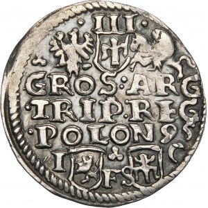 Sigismund III. Vasa, Trojak 1595, Bydgoszcz - dreifach, FS