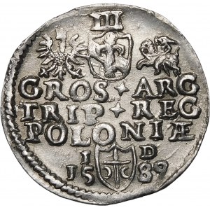 Sigismund III Vasa, Trojak 1589, Olkusz - schön