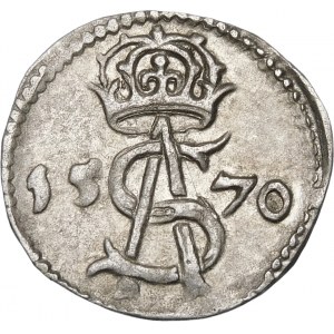 Sigismund II. Augustus, Zwei-Dollars 1570, Wilna - Platina - selten