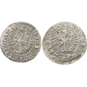 Sigismund I the Old, Half-penny 1510, Vilnius - set (item 2)