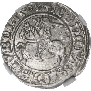 Zikmund I. Starý, půlpenny 1509, Vilnius - Herold bez pochvy - dvojtečka