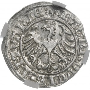 Sigismund I the Old, Half-penny 1509, Vilnius - Pogon without scabbard - colon