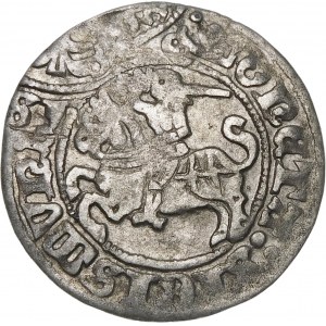 Zikmund I. Starý, půlgroš 1510, Vilnius - zničit - datum na rubové straně
