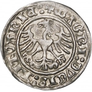 Sigismund I. der Alte, Halbpfennig 1511, Wilna - Doppelpunkt