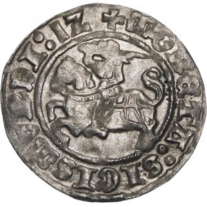 Zygmunt I Stary, Półgrosz 1512, Wilno – przebitka DVCIS/T:/V – rzadki