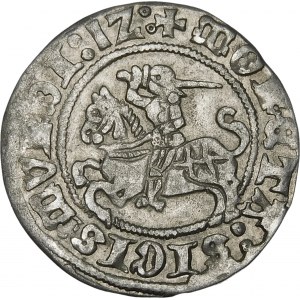 Žigmund I. Starý, Polovičný groš 1512, Vilnius - dvojkríž