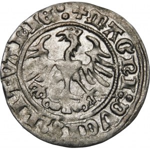 Sigismund I. der Alte, Halbpfennig 1513, Vilnius - Doppelpunkte