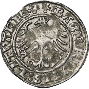 Sigismund I. der Alte, halber Pfennig 1514, Vilnius - Vierfüßler