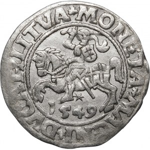 Zikmund II August, půlgroš 1549, Vilnius - 9 Pogon, LI/LITVA