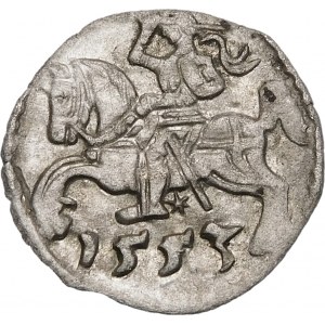 Sigismund II Augustus, Denarius 1553, Vilnius