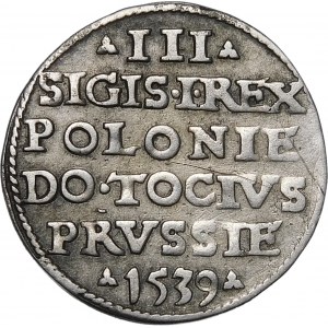 Zikmund I. Starý, Trojak 1539, Elbląg