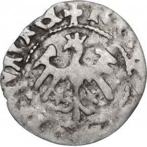 Ladislaus II Jagiello, Half-penny Cracow - Type XVII - F‡ signatures.