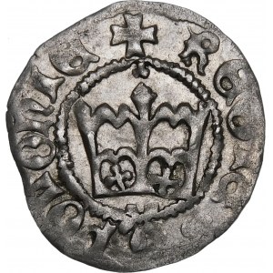 Casimir IV Jagiellonian, Half-penny Cracow - Poraj - mirrored S