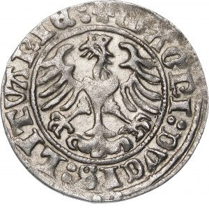 Zikmund I. Starý, půlgroš 1510, Vilnius - velká nula, dvojtečka - zvědavost