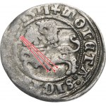 Zikmund I. Starý, půlpenny 1511, Vilnius - 3 prsteny - velmi vzácné