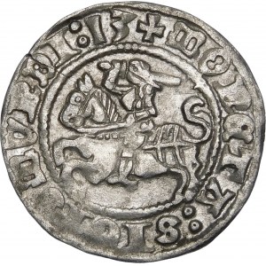 Sigismund I. der Alte, Halber Pfennig 1513, Vilnius