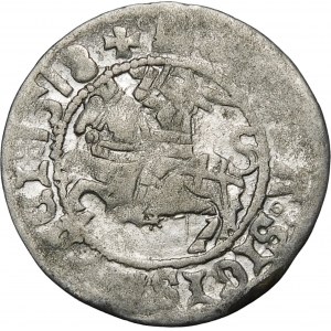 Sigismund I the Old, Half-penny 1518, Vilnius - Ring, mirrored D - rare
