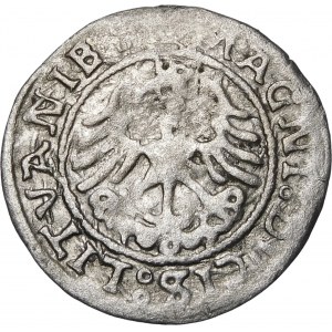 Zikmund I. Starý, půlpenny 1522, Vilnius - chyba v datu I5ZZI - velmi vzácné