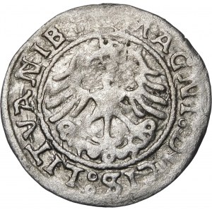 Sigismund I. der Alte, Halbpfennig 1522, Vilnius - Datumsfehler I5ZZI - sehr selten