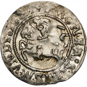 Sigismund I the Old, Half-penny 1523, Vilnius - error MONEA, LITANIA - undescribed
