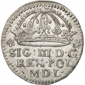 Sigismund III Vasa, 1609 penny, Krakow - Lewart - beautiful