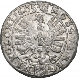 Zikmund III Vasa, Grosz 1605, Krakov - SIG