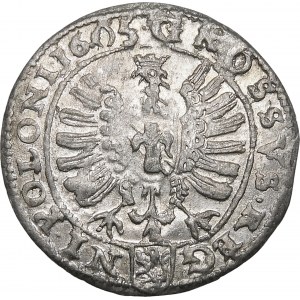 Zygmunt III Waza, Grosz 1605, Kraków – SIG