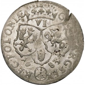 Jan III Sobieski, Szóstak 1683 TLB, Bydgoszcz – herb Jelita