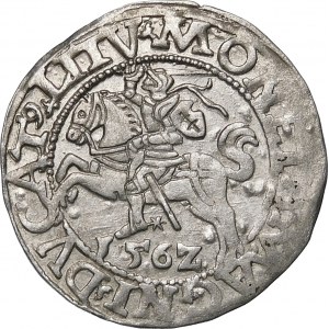 Sigismund II Augustus, Half-grosz 1562, Vilnius - 18 Pogon, LI/LITV