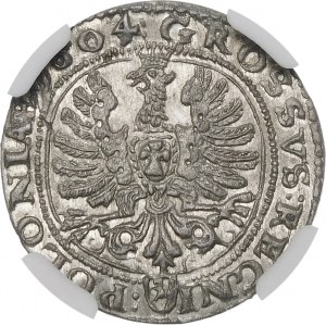 Sigismund III Vasa, Grosz 1604, Krakau - selten und schön