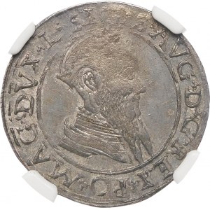 Sigismund II Augustus, Foursquare 1566, Vilnius - L/LITV - curiosity