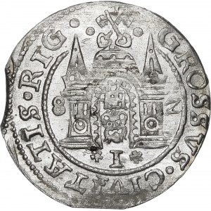 Stefan Batory, Grosz 1582, Riga - schön