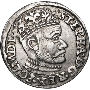 Stefan Batory, Trojak 1584, Olkusz - I-D