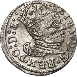 Stefan Batory, Trojak 1583, Riga - Lilien - wunderschön