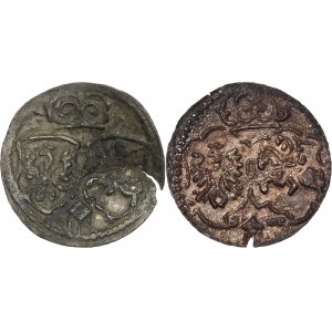 Sigismund III. Vasa, Denar 1622 und 1623, Łobżenica - Satz (Pos. 2)