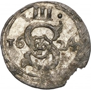 Sigismund III Vasa, Ternar 1624, Lobżenica - volles Datum 16-24 - schön und selten