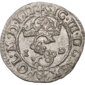 Zygmunt III Waza, Szeląg 1589 ID, Olkusz – piękny