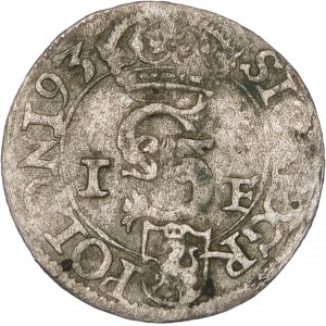 Zygmunt III Waza, Szeląg 1593 IF, Olkusz