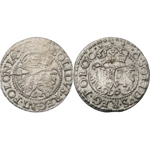Sigismund III Vasa, Shellegno 1592 and 1596, Malbork - set (pcs. 2)