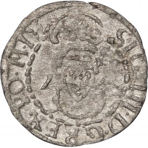 Zygmunt III Waza, Szeląg 1614, Wilno – trójlistek – rzadki