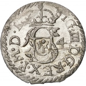 Zygmunt III Waza, Szeląg 1614, Wilno – wyśmienity