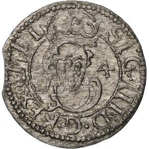 Zygmunt III Waza, Szeląg 1614, Wilno – Strzała