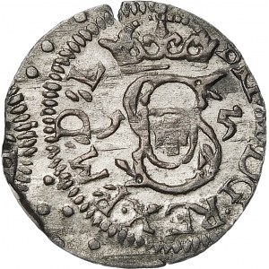 Zygmunt III Waza, Szeląg 1615, Wilno – trójlistek – rzadki