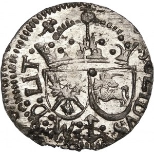 Zygmunt III Waza, Szeląg 1616, Wilno – trójlistek – wyśmienity